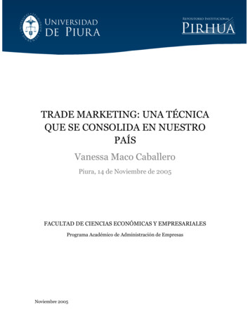 Trade Marketing: Una Técnica Que Se Consolida En Nuestro País - Udep