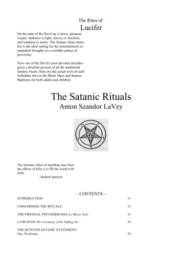 The Satanic Rituals - Archive 