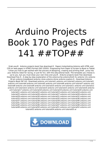 Arduino Projects Book 170 Pages Pdf 141 ##TOP##