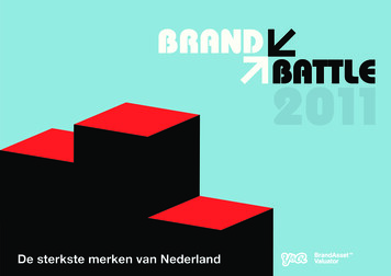 BRAND BATTLE 2011 - Ranking The Brands