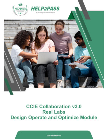 CCIE Collaboration V3.0 Real Labs Design Module