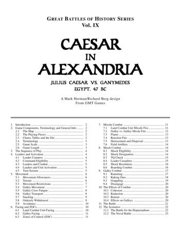 B OF H Vol. IX Caesar - GMT Games