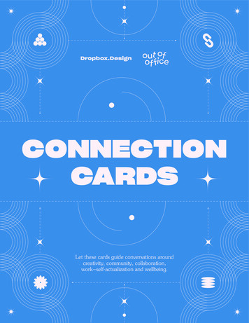 CONNECTION CARDS - Dropbox