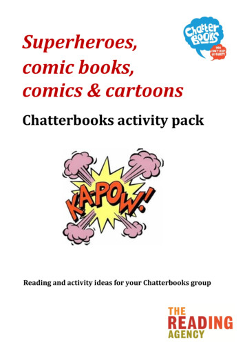 Superheroes, Comic Books, Comics & Cartoons - The Reading Agency