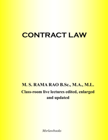 Class-room Live Lectures Edited, Enlarged And Updated - MSR LAW BOOKS
