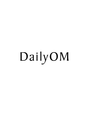 DailyOM - Trans4mind