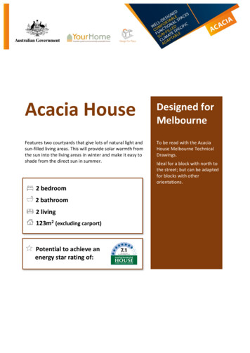 Acacia House Designed For Melbourne - YourHome