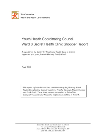 Final Youth Health Coordinating Council Docx - Ed