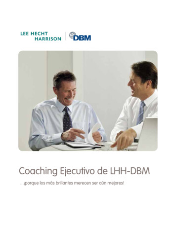 Coaching Ejecutivo De LHH-DBM