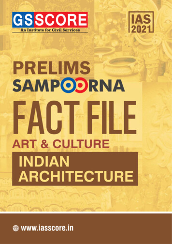 Fact File Art & Culture - Ias Score