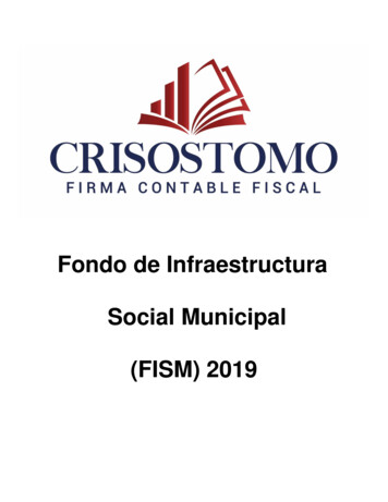 Fondo De Infraestructura Social Municipal (FISM) 2019 - Manzanillo
