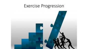 Exercise Progression - Blog.summit-education 
