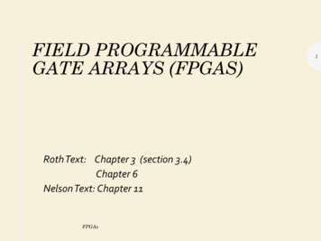 FIELD PROGRAMMABLE GATE ARRAYS (FPGAS) - Auburn University