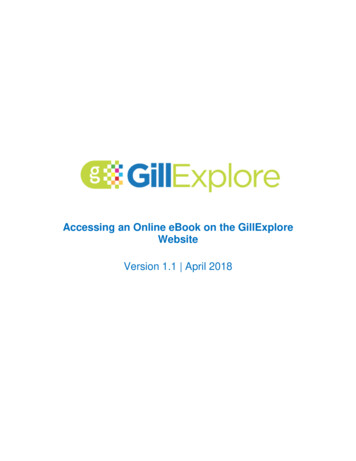 Accessing An Online EBook On The GillExplore Website - Gill Education