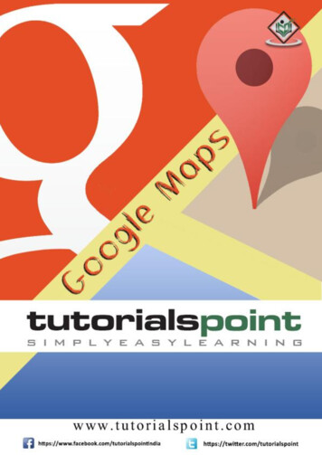 Google Maps - Tutorialspoint 