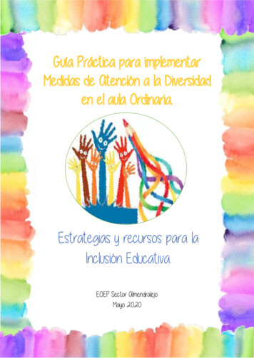 Estrategias Y Recursos Para La Inclusión Educativa. - Educarex.es