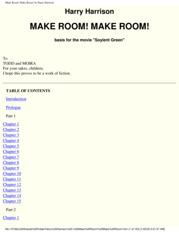 Make Room! Make Room! By Harry Harrison - Emperybooks