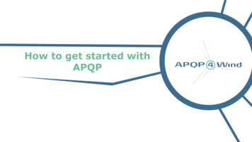 How To Get Started With APQP - APQP4Wind