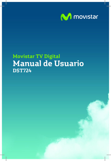 Movistar TV Digital Manual De Usuario