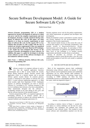 Secure Software Development Model