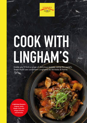 COOK WITH LINGHAM'S - ASCO Foods