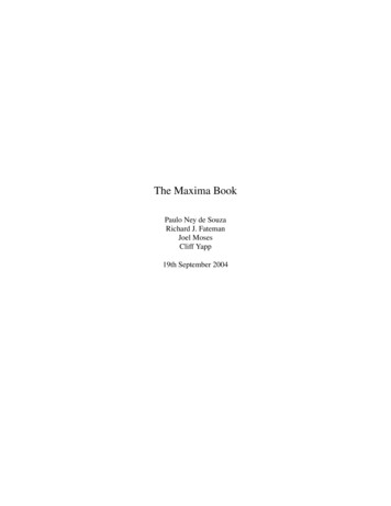 The Maxima Book