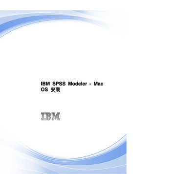 IBM SPSS Modeler - Mac OS