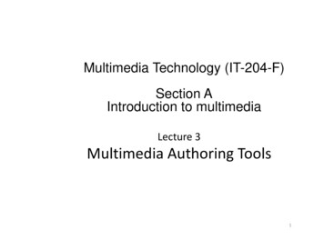 Lecture 3 Multimedia Authoring Tools - R.N. College, Hajipur