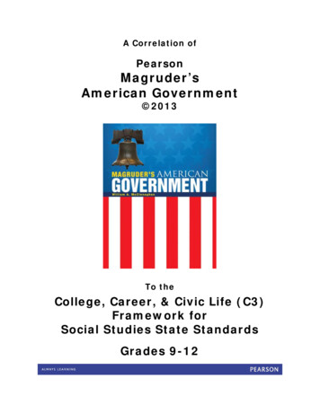 Pearson Magruder's American Government - Pearson Education