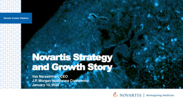 Novartis Strategy And Growth Story