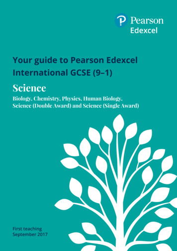 Science - Edexcel