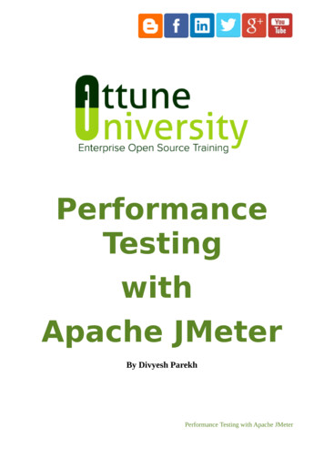Performance Testing With Apache JMeter - Attuneww 