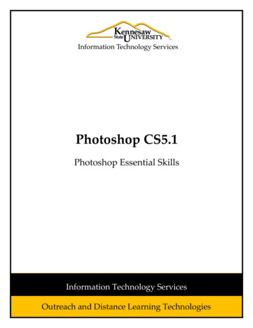 Photoshop CS5 Essentials - Kennesaw State University