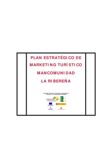 Plan Estratégico De Marketing Turístico Mancomunidad La . - Adesiman