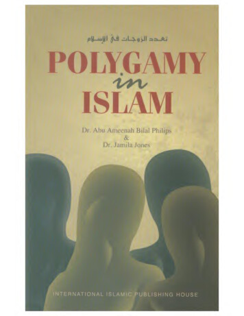 Polygamy In Islam - Internet Archive