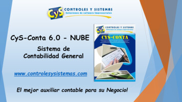 CyS-Conta 6.0 - NUBE - Controles Y Sistemas