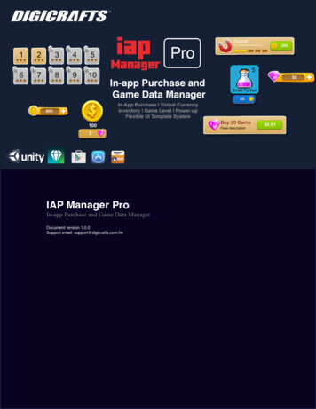 IAP Manager Pro - Digicrafts