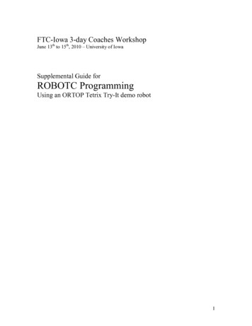 ROBOTC Training Guide - New York University