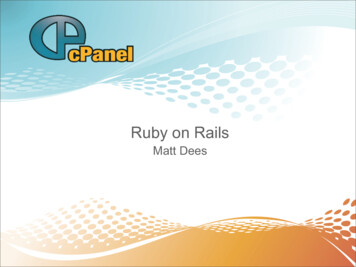 Ruby On Rails - Dennis Henry
