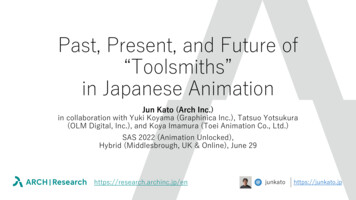 Past, Present, And Future Of 'Toolsmiths' In Japanese Animation - ARCH Inc