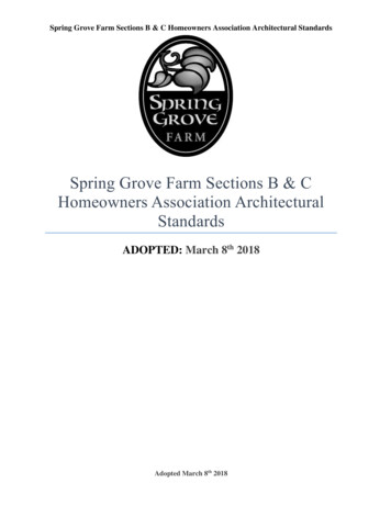 Spring Grove Farm Homeowners Association