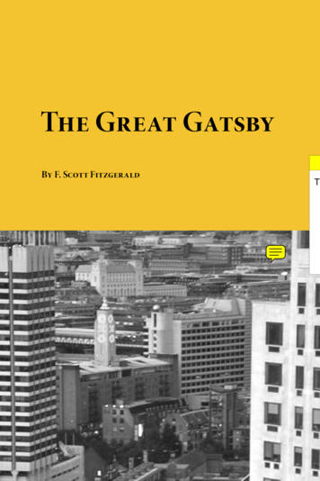 The Great Gatsby - Schoolwires.henry.k12.ga.us