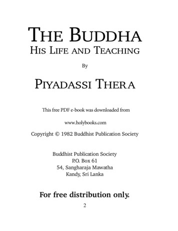 The Buddha - Books, Sacred, Spiritual Texts And PDF E-books
