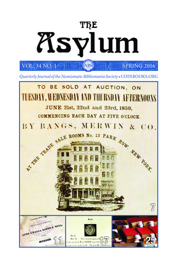 THE Asylum - Coinbooks 