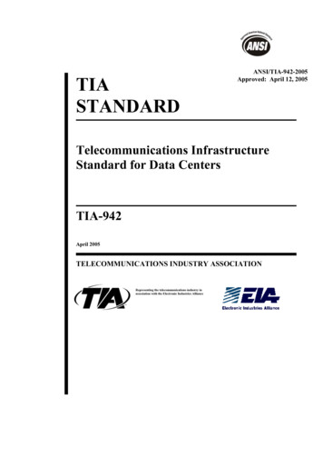 ANSI/TIA-942-2005 TIA STANDARD - Critical-eng 