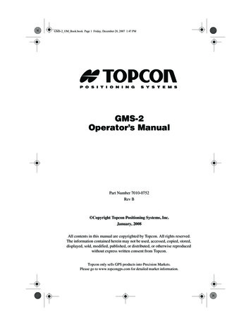 GMS-2 Operator's Manual - Equipcoservices 