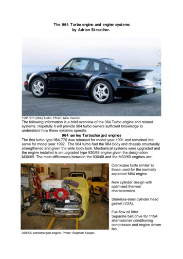 The 964 Turbo Engine And Engine Systems Overview - Adrian Streather