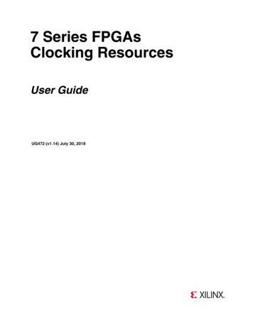 7 Series FPGAs Clocking Resources User Guide (UG472) - Xilinx
