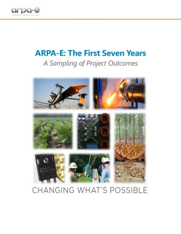 ARPA-E: The First Seven Years