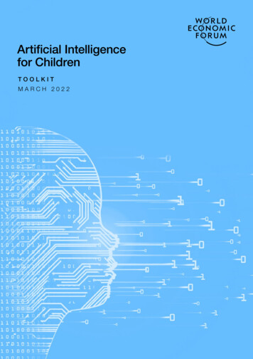 Artificial Intelligence For Children - World Economic Forum